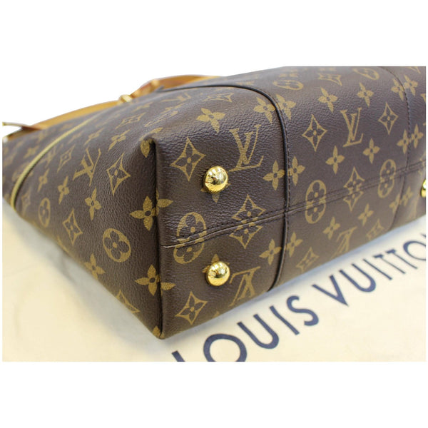 LOUIS VUITTON Melie Monogram Canvas Hobo Shoulder Bag Brown