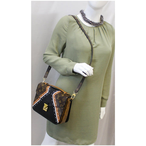 LOUIS VUITTON Metis Pochette Brogue Reverse Monogram Shoulder Bag-US