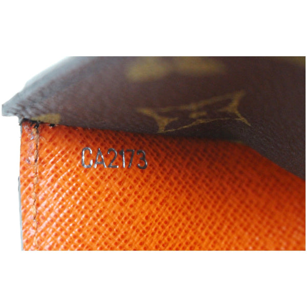 date code Louis Vuitton Marie-Lou Monogram Canvas pouch
