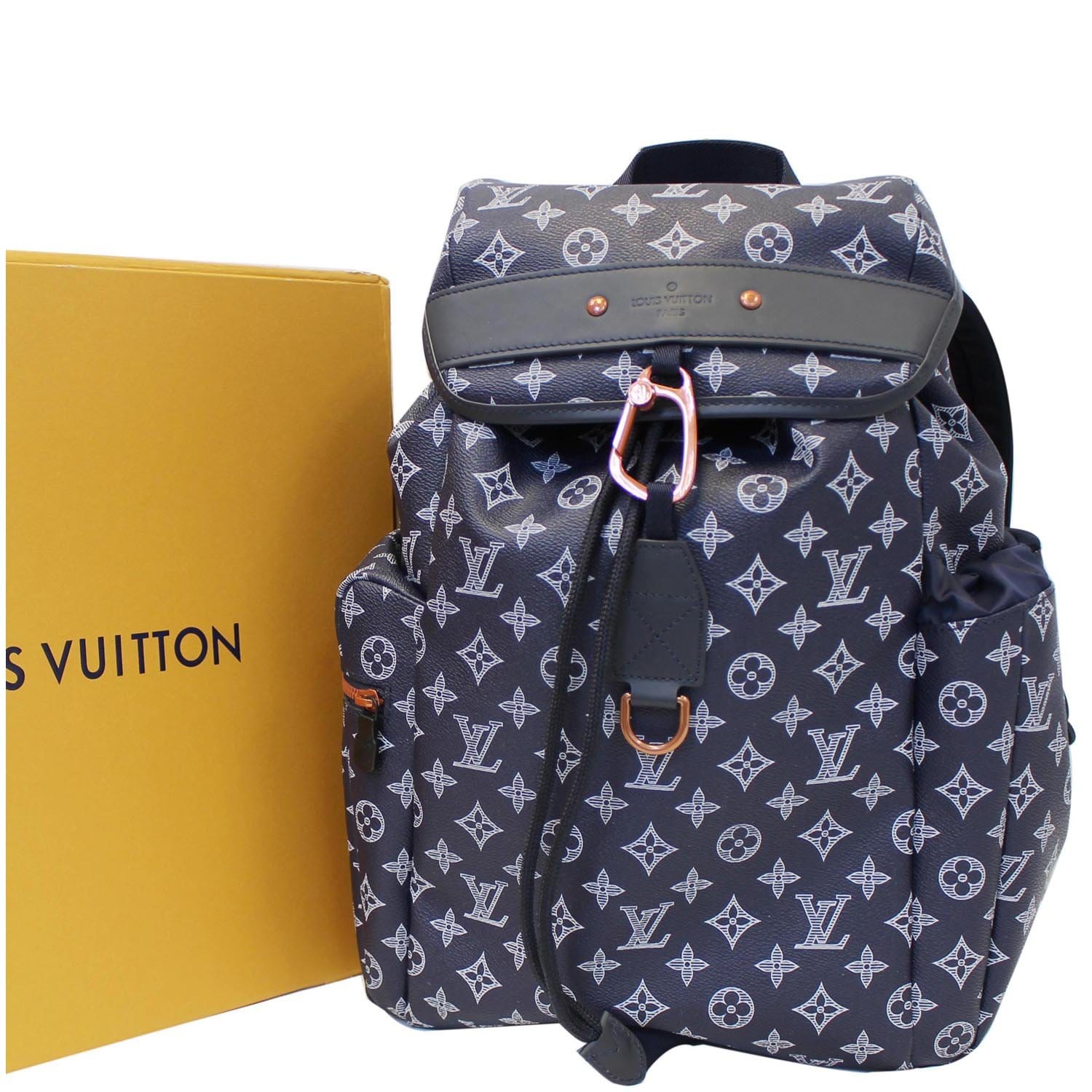 Louis Vuitton Discovery Backpack Monogram Upside Down Ink Navy in Coated  Canvas with Brass - GB
