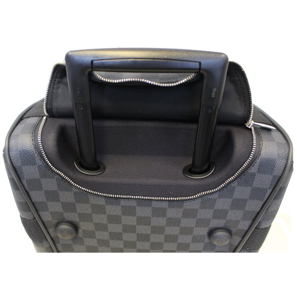 LOUIS VUITTON Neo Eole 55 Damier Graphite Rolling Duffle Bag Black