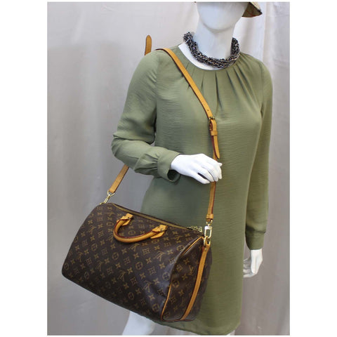Louis Vuitton Speedy 35 - Lv Monogram Canvas Shoulder Bag women