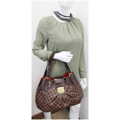 Louis Vuitton Sistina GM Damier Ebene on-hand Handbag
