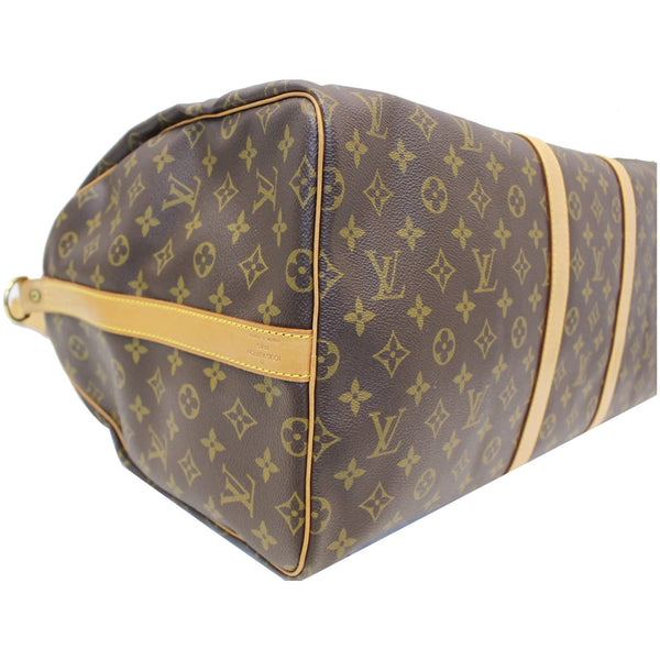 Louis Vuitton Keepall 55 Bandouliere Travel Bag - corner view
