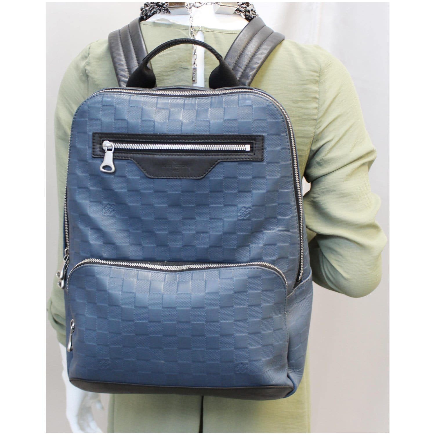 damier infini leather backpack