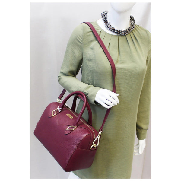 Versace Barrel Shaped Shoulder Bag - Strap