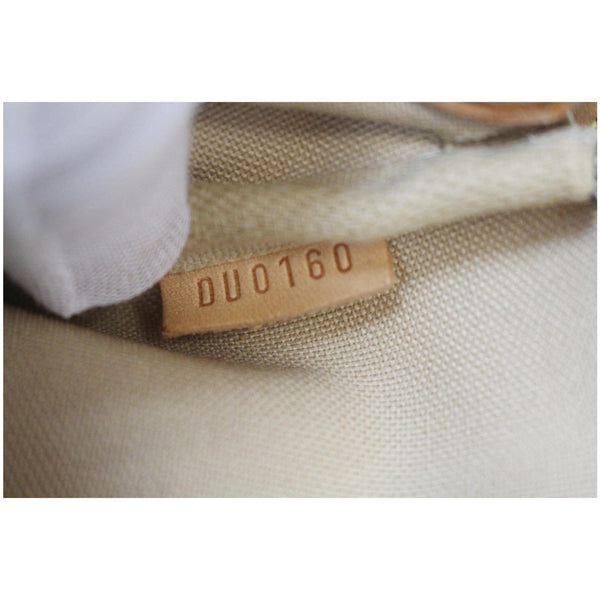 LOUIS VUITTON Pochette Eva Damier Azur Clutch Crossbody Bag White - 15% OFF