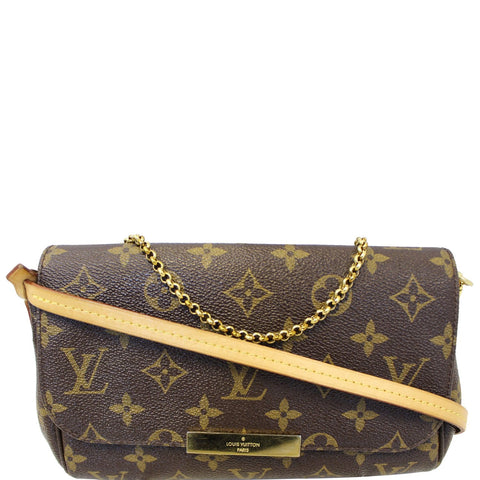 LOUIS VUITTON Favorite PM Monogram Canvas Crossbody Bag