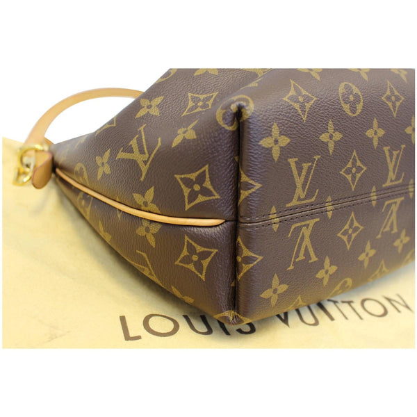 LOUIS VUITTON Turenne PM Monogram Canvas Shoulder Bag Brown
