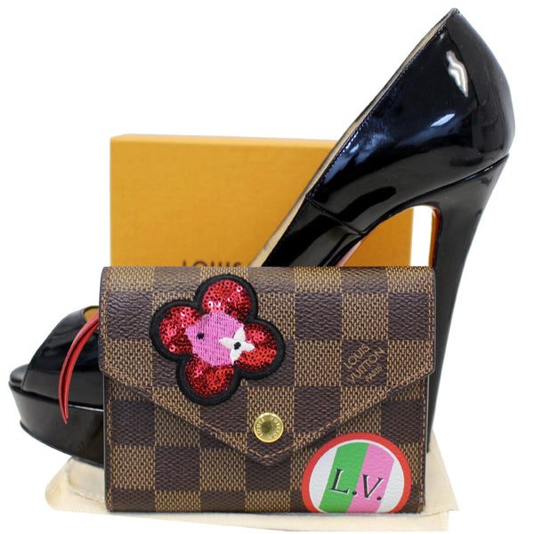 Louis Vuitton Victorine Wallet Damier Ebene 