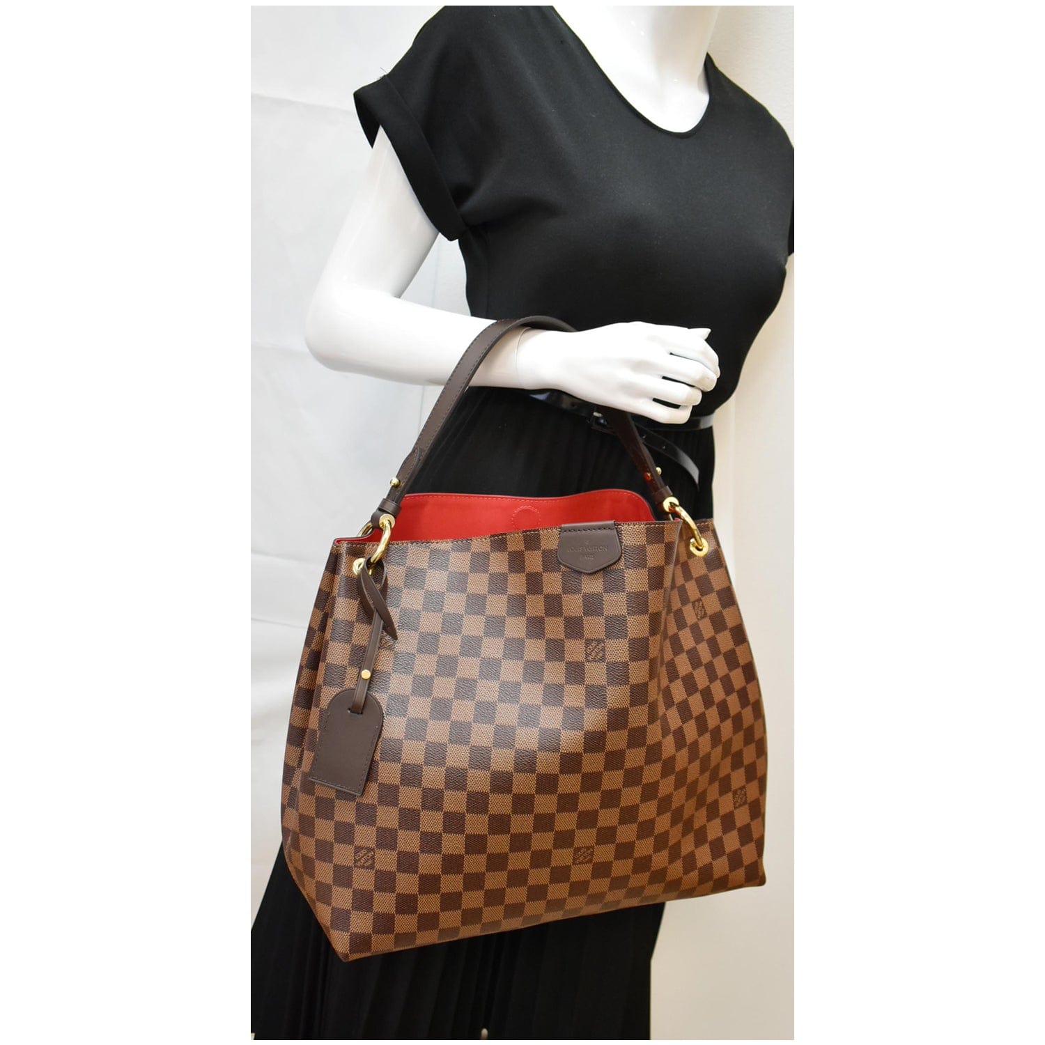 Louis Vuitton Damier Ebene Sologne - Brown Shoulder Bags, Handbags -  LOU138776