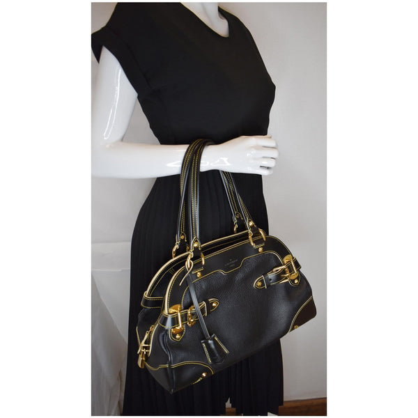Louis Vuitton Le Radieux Suhali Leather Satchel Bag - women handbag