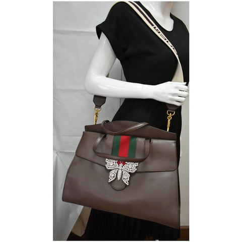 Gucci Butterfly Linea Totem Large Shoulder Bag