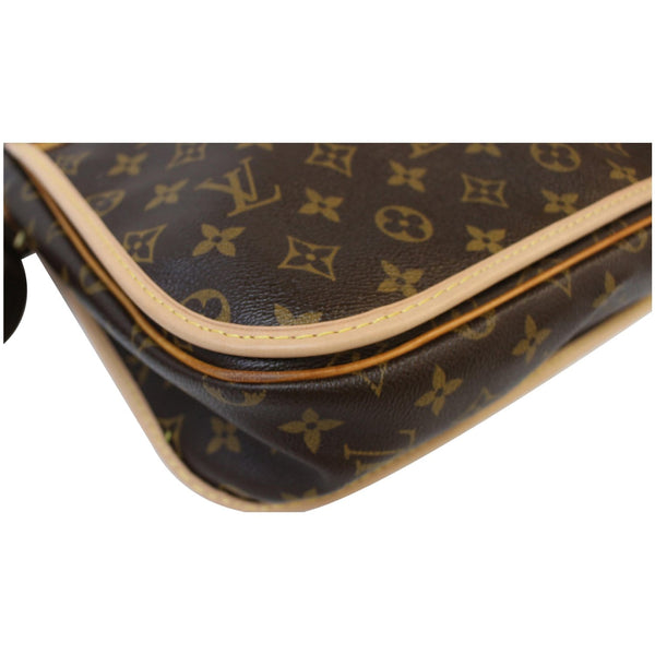 LOUIS VUITTON Bosphore GM Monogram Canvas Crossbody Bag Brown