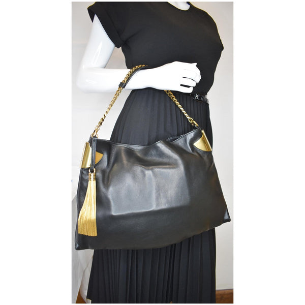 Gucci Emily 1970 Medium Leather Handbag