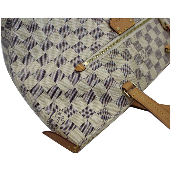 LOUIS VUITTON Iena PM Damier Azur Shoulder Bag White