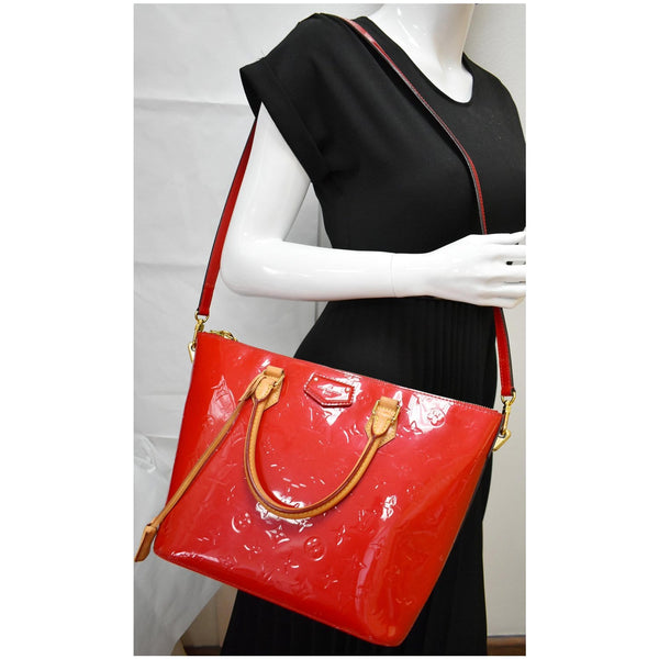 Louis Vuitton Montebello MM Monogram Vernis Shoulder Bag