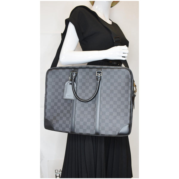 Louis Vuitton Porte Documents Voyage GM Shoulder Bag