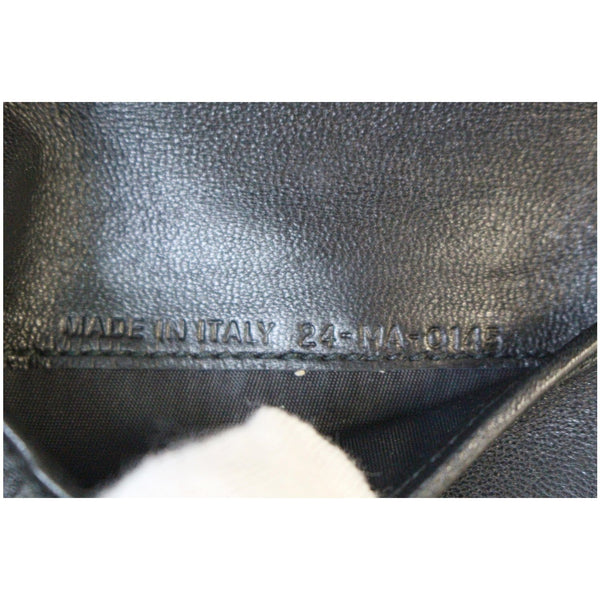 Christian Dior Mini Lady Dior Cannage Compact Wallet - made in Italy