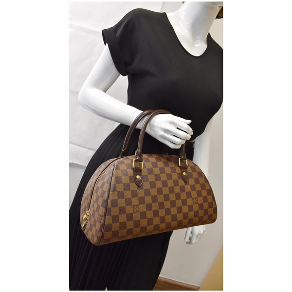 Louis Vuitton Ribera MM Damier Ebene top handle handbag