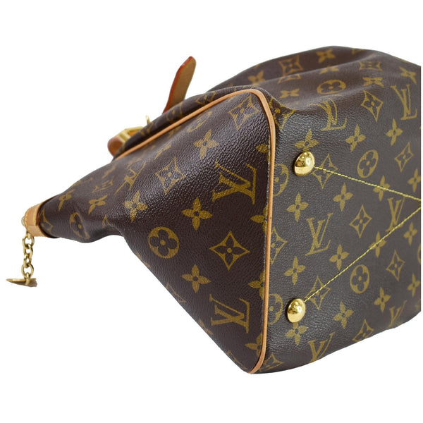 LOUIS VUITTON Tivoli GM Monogram Canvas Shoulder Bag Brown