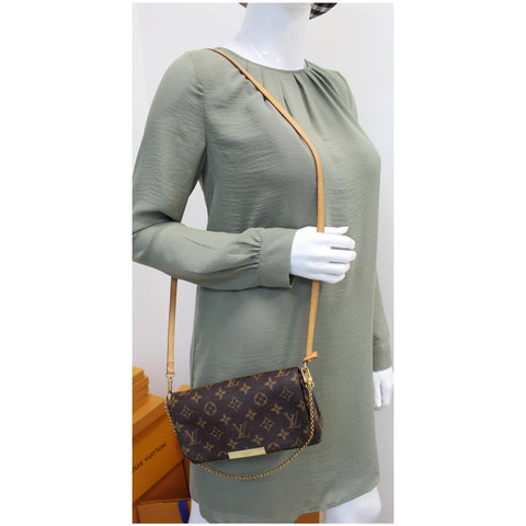 Louis Vuitton Favorite PM Monogram Canvas  Bag