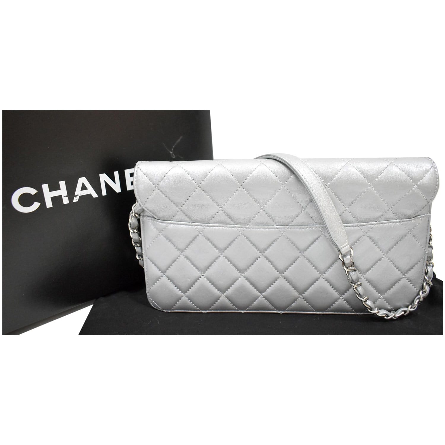CHANEL, Bags, Soldchanel Pvc Mini Beauty Lock Flap Bag