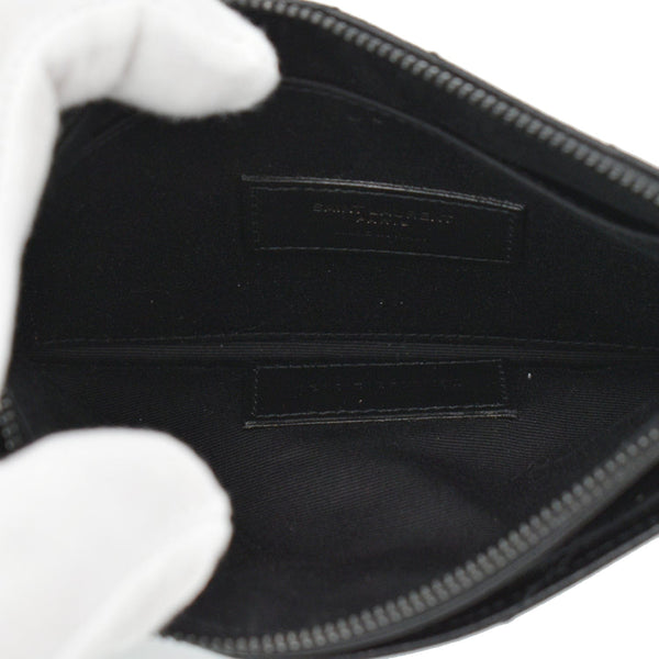 Yves Saint Laurent Matelasse Bill Grain De Poudre Zip Pouch