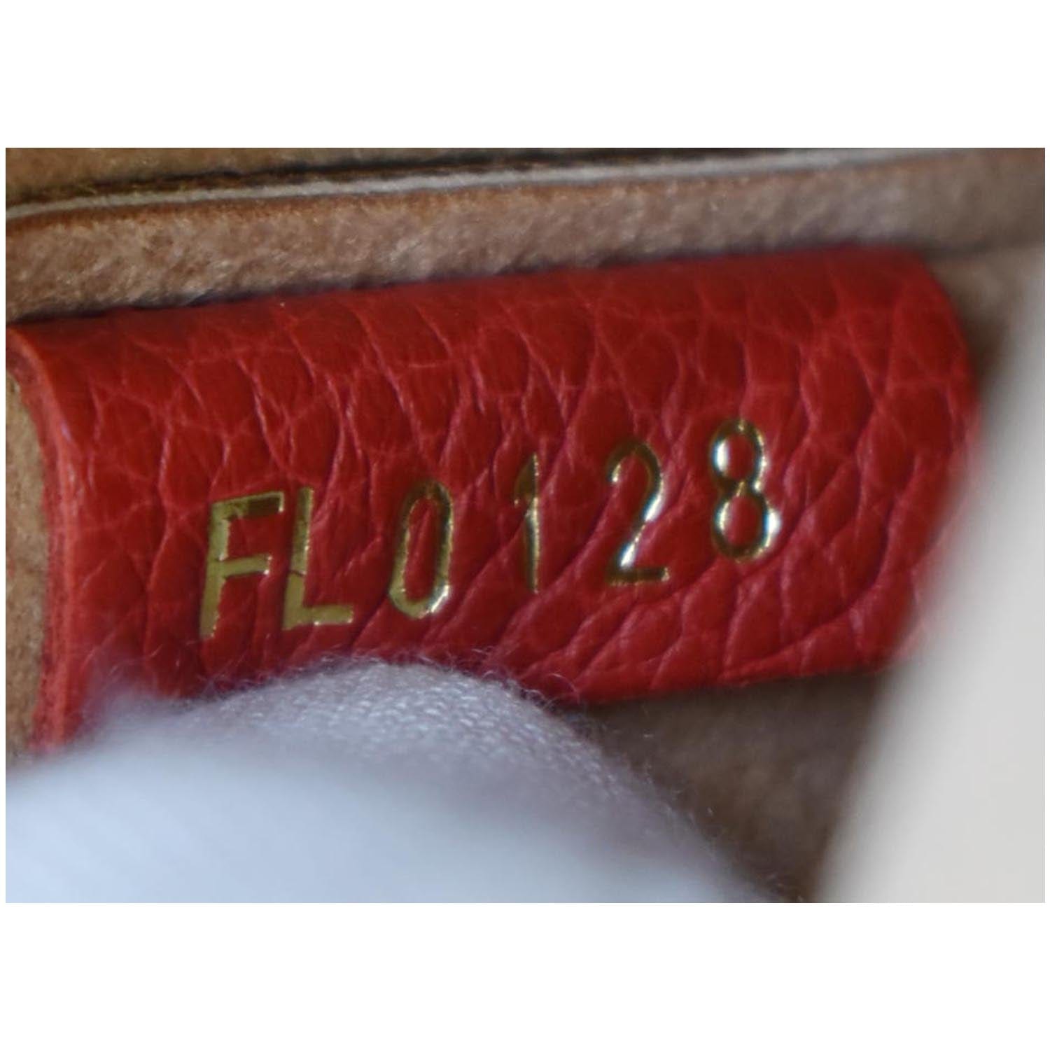 Louis Vuitton Monogram Flandrin two way bag red handles and trim