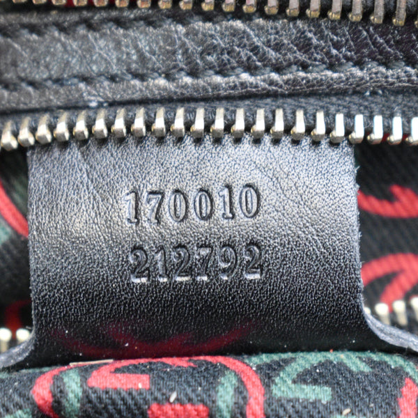 Gucci Britt Leather Satchel Bag Black - Shop at DDH