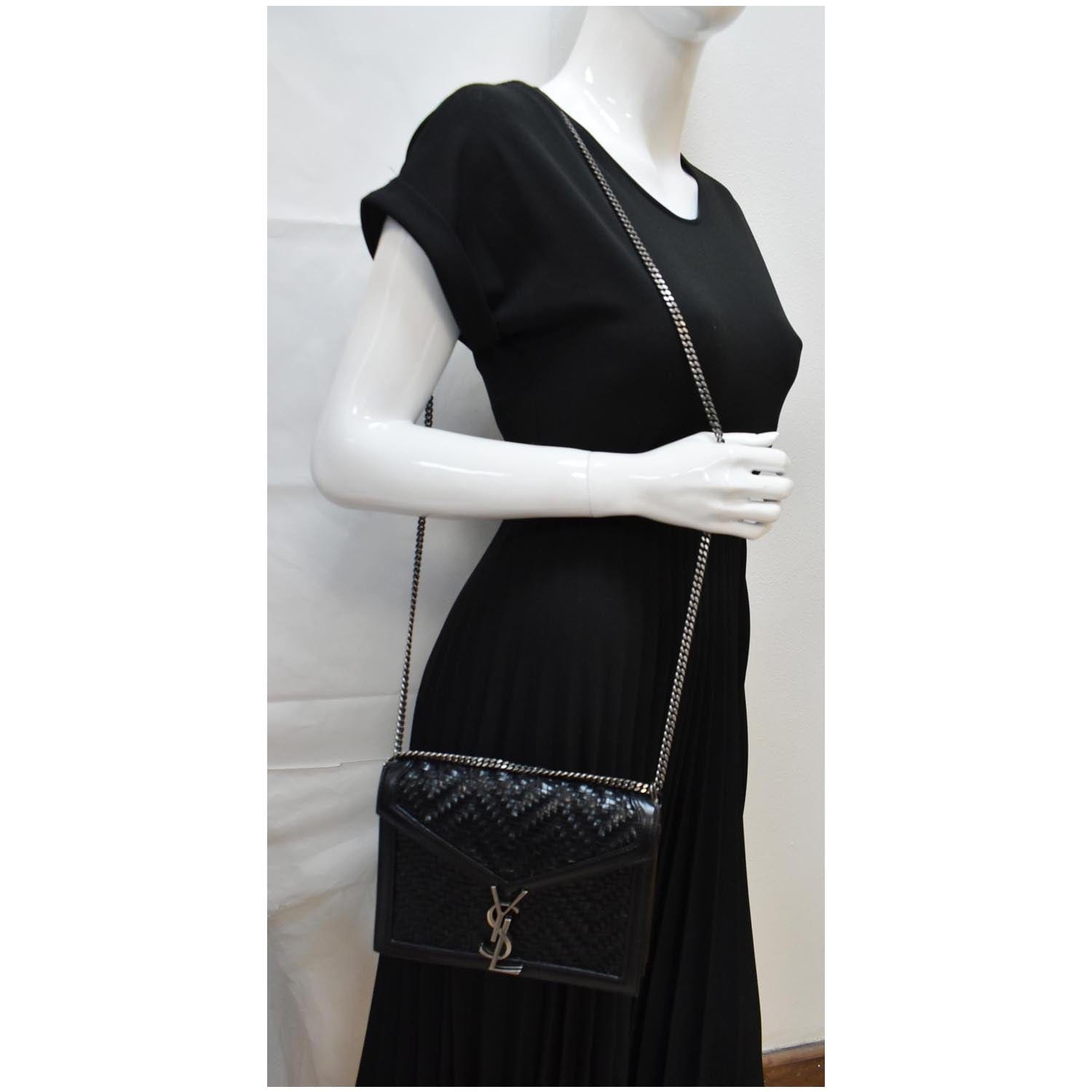 Saint Laurent 2021 Medium Cassandra Chain Bag - Black Shoulder Bags,  Handbags - SNT258664
