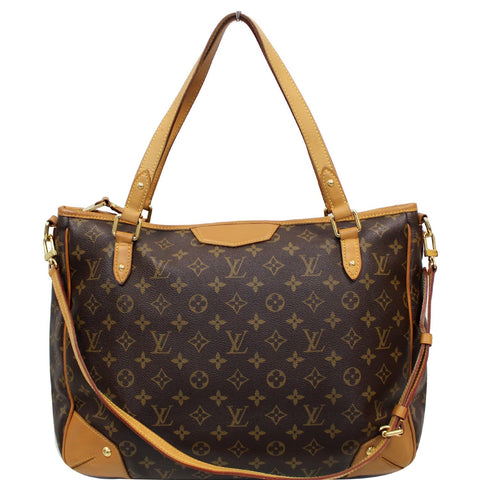 LOUIS VUITTON Estrela GM Monogram Canvas Shoulder Bag Brown