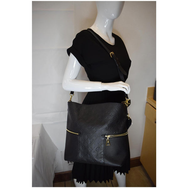 Louis Vuitton Melie Empreinte Leather Hobo Shoulder Bag - women wear