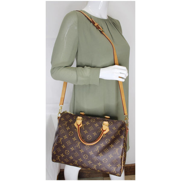 Louis Vuitton Speedy 30 Bandouliere Monogram Canvas Bag - shoulder bag