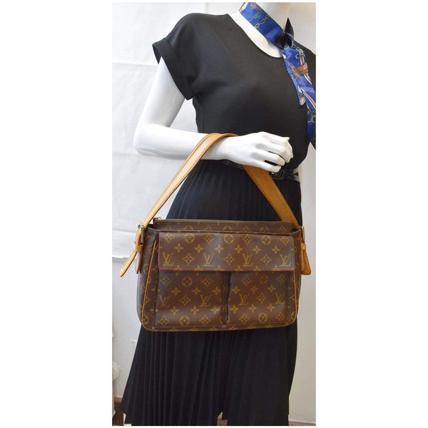 Louis Vuitton Viva Cite MM Monogram Canvas Shoulder Handbag | DDH