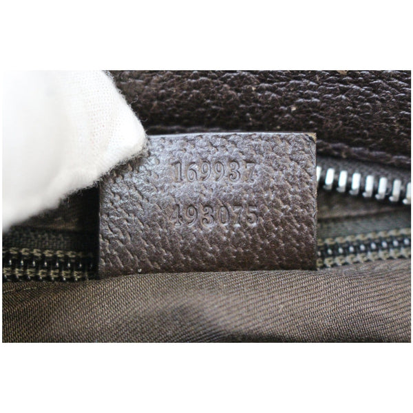 Gucci GG Web Messenger Medium Shoulder Bag 169937 Brown