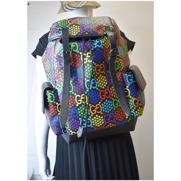 Gucci GG Psychedelic Supreme Medium Backpack Multicolor