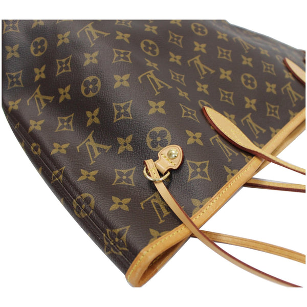 Louis Vuitton Neverfull MM Tote handbag side view