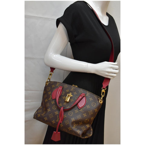 Louis Vuitton Flower Zipped PM Monogram Canvas Tote Bag
