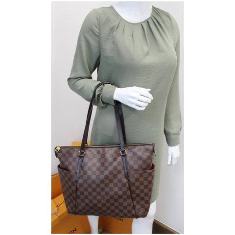 Louis Vuitton Totally MM Damier Ebene HandBag