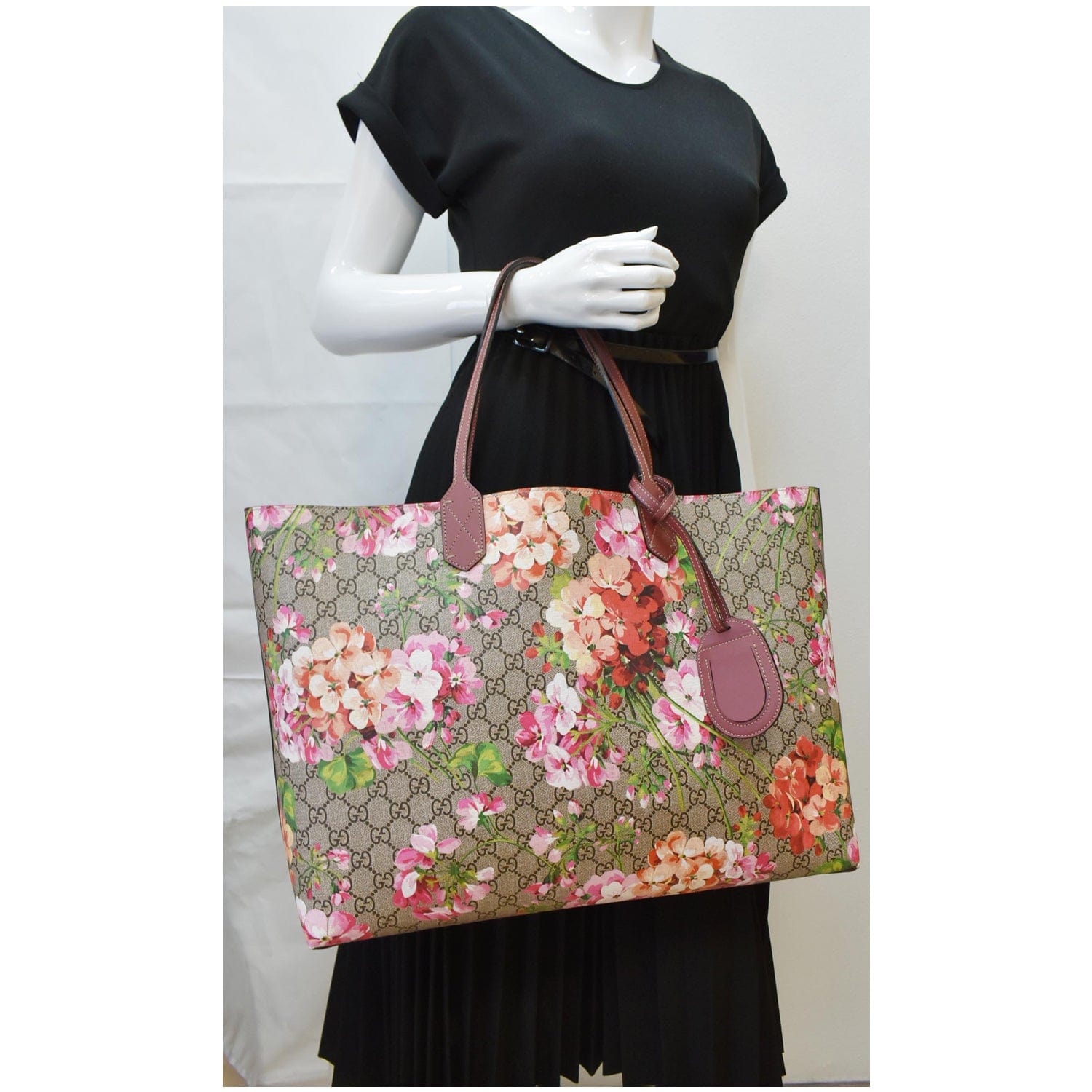 Gucci canvas floral tote Clearance