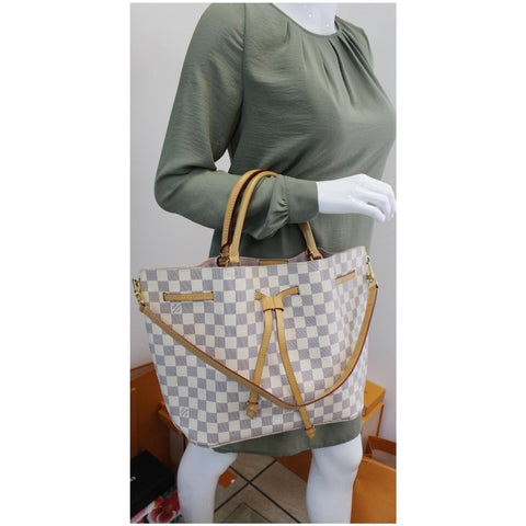 Louis Vuitton Girolata Damier Azur Handbag 