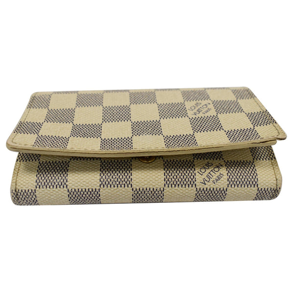 Louis Vuitton Zippy Damier Azur Wallet White - upper side preview