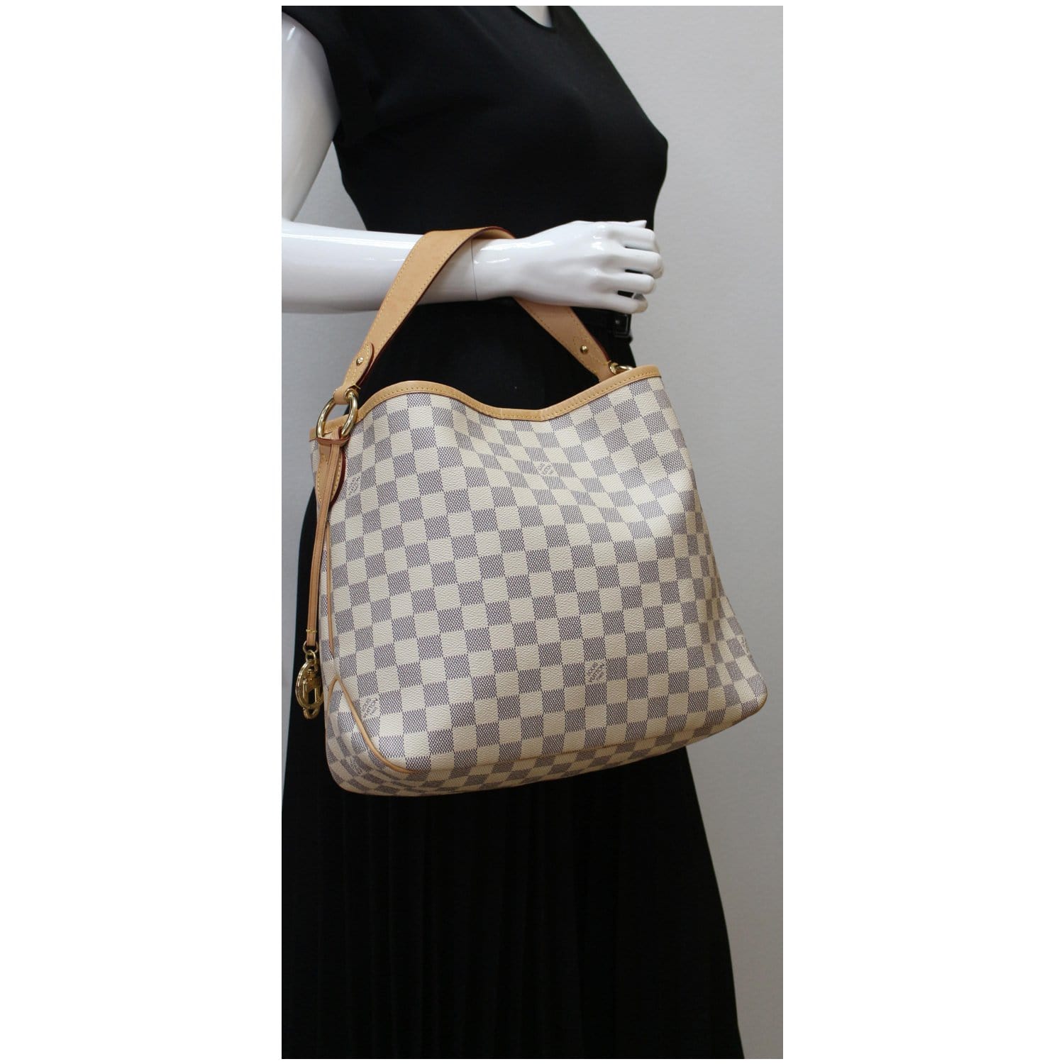Louis Vuitton, Accessories, Louis Vuitton Damier Azur Belt 525