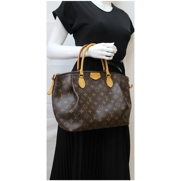 LOUIS VUITTON Turenne MM Monogram Canvas 2Way Shoulder Bag Brown