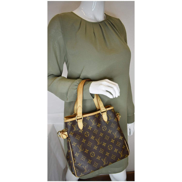 Louis Vuitton Batignolles Vertical Monogram Canvas Bag - elbow handbag