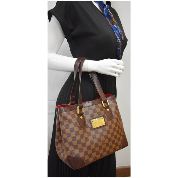 Louis Vuitton Hampstead PM Damier Ebene Shoulder Handbag