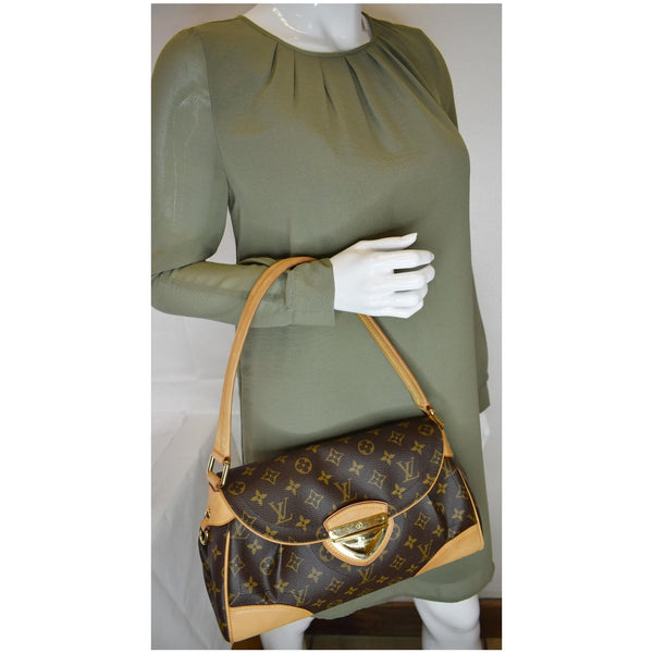 Louis Vuitton Beverly MM Monogram Canvas Shoulder Bag - lv handbag
