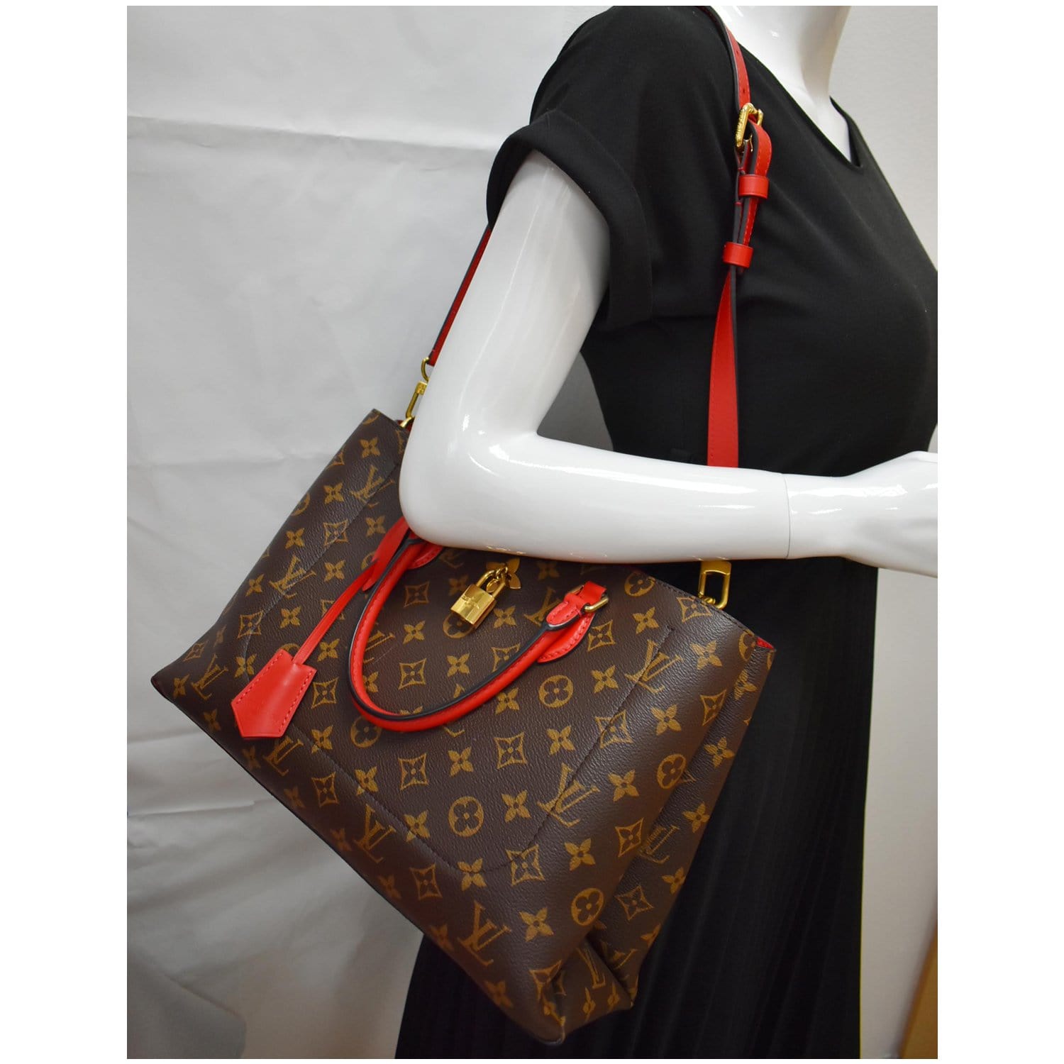 Louis Vuitton Flower Tote Red M43550 NEW! Our Price $2,199 No Tax 🛍🛍🛍🛍  Tag Your Valentine 👩‍❤️‍👨