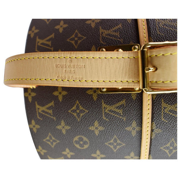 Louis Vuitton Hat Box 40 Monogram Canvas Travel Handbag - made in France